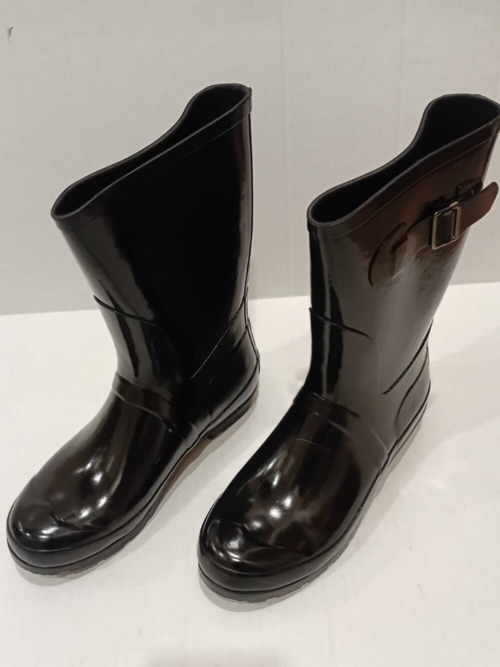 Aerosoles Rain Date Women's Black Rain Boots